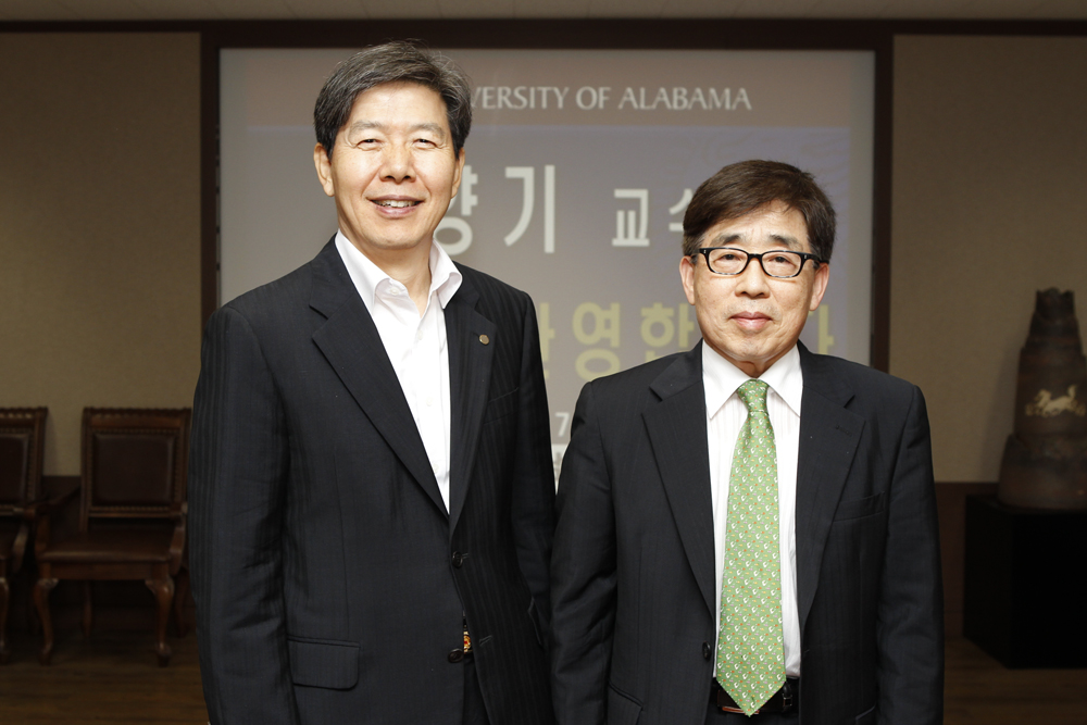 美 알라바마 주립대학 홍양기 교수 접견(2012-7-16)