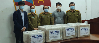 YU Medical Center Donates COVID-19 Supplies to Laos