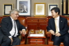 Chair of UNESCO-IHE Sz&ouml;ll&ouml;si-Nagy Visits Yeungnam University 