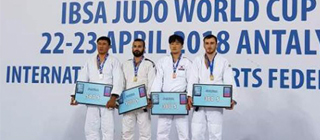 Kim Yoon-ho of YU Wins the Bronze Medal at the Judo World Cup