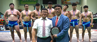 YU Wins Team Match at the National Haksan Ssireum Championship