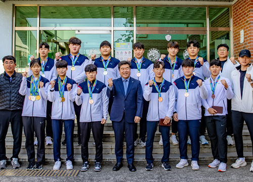 YU achieved “4 gold, 6 silver, and 9 bronze” wins at the National Sports Festival!